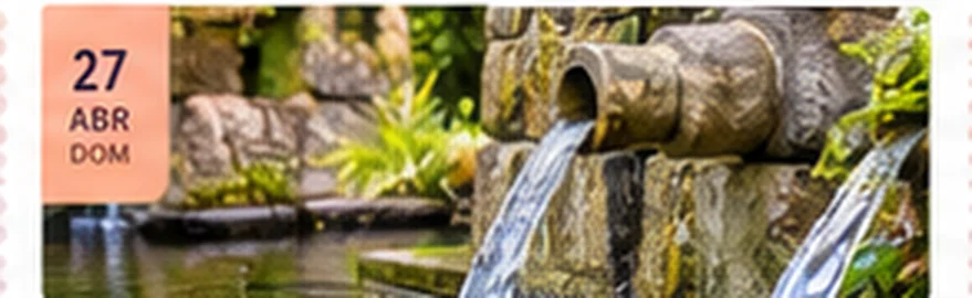 Fonte de água mineral em Águas de Lindóia