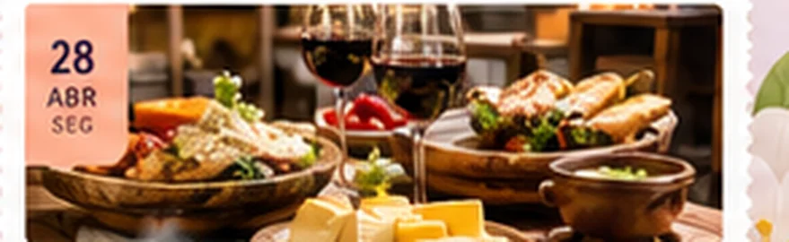 Pratos típicos e vinhos da Serra da Mantiqueira servidos em Águas de Lindóia